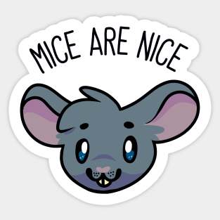 Mice are Nice! Sticker